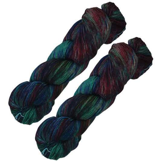 Knit Pro Symfonie - TERRA -Blau Grün Dunkelrot (VR2004)