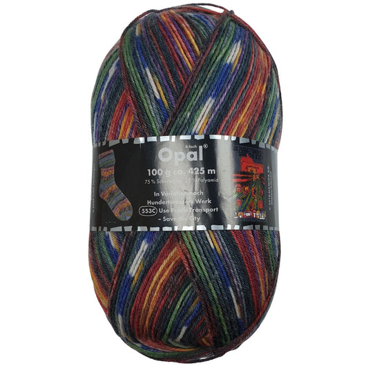 Opal - Hundertwasser 100g/425m (4fach) - 553C