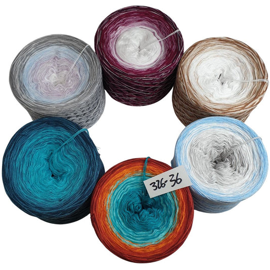 Bobbel-Reste-Paket - (326 - 36F) - ca. 980g