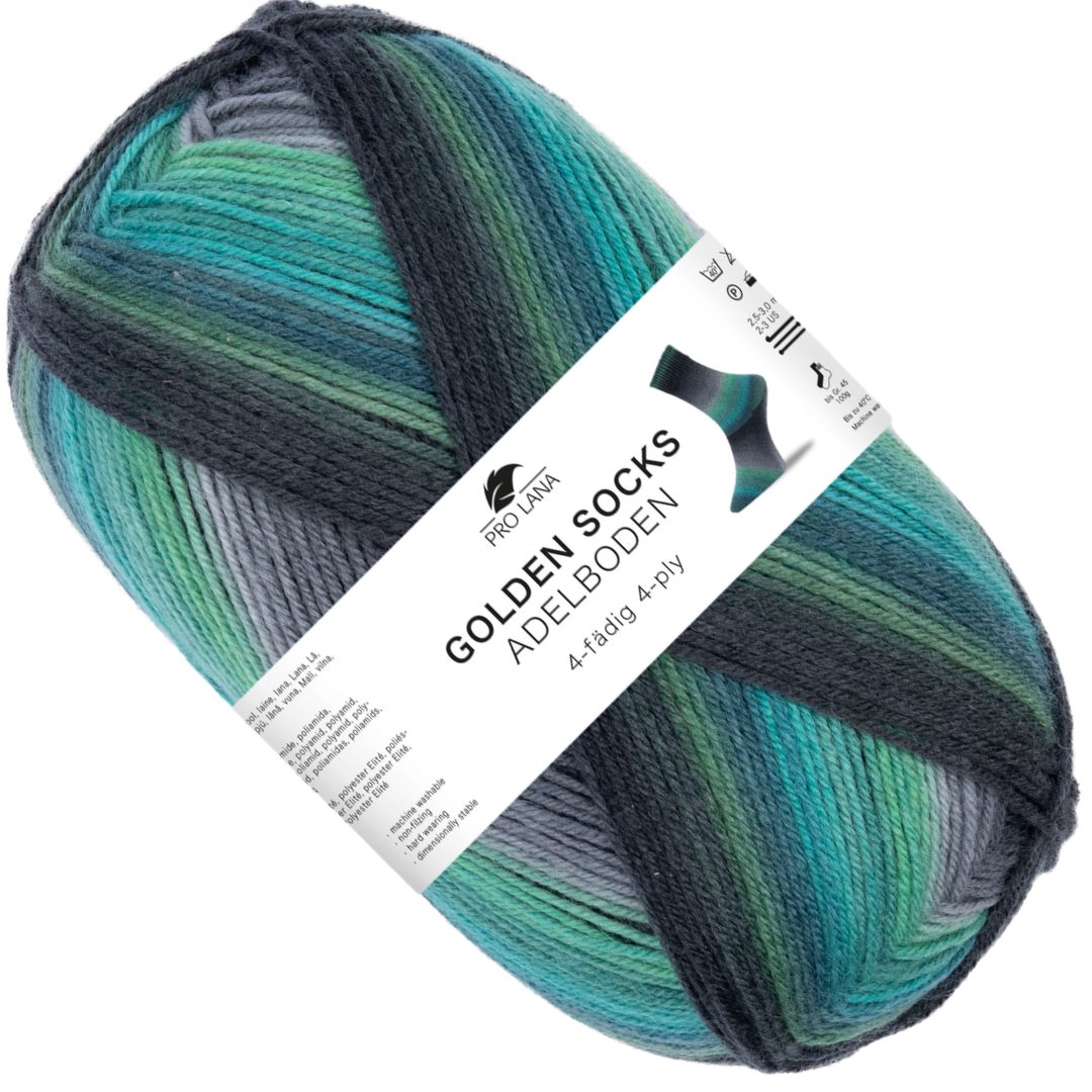 Pro Lana - Golden Socks Adelboden - 100g/420m (4fädig) - 472.07