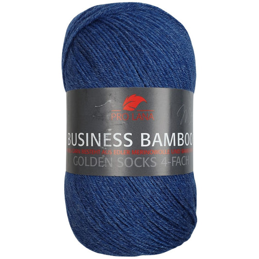 Pro Lana - Business BAMBOO - 100g/400m (4fach) - 503 Dunkelblau meliert