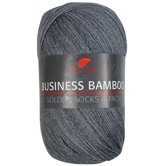 Pro Lana - Business BAMBOO - 100g/400m (4fach) - 507 Grau mel.
