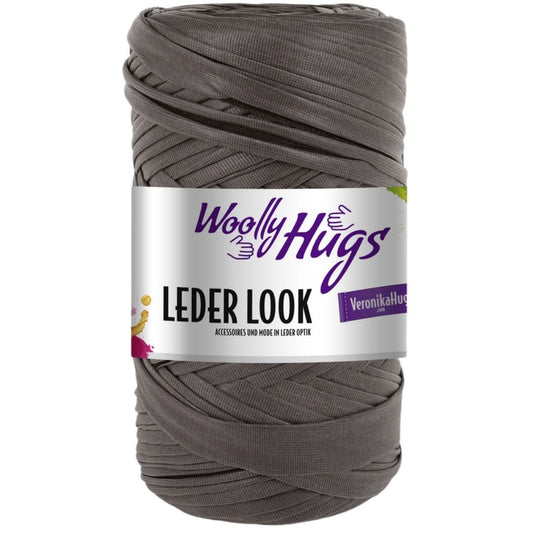 Woolly Hugs - Leder Look 200g - 10 Taupe