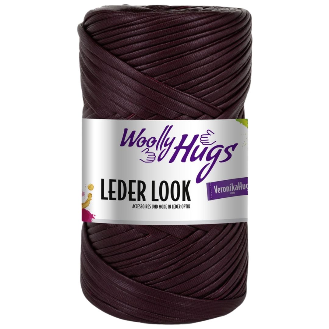 Woolly Hugs - Leder Look 200g - 38 Chianti