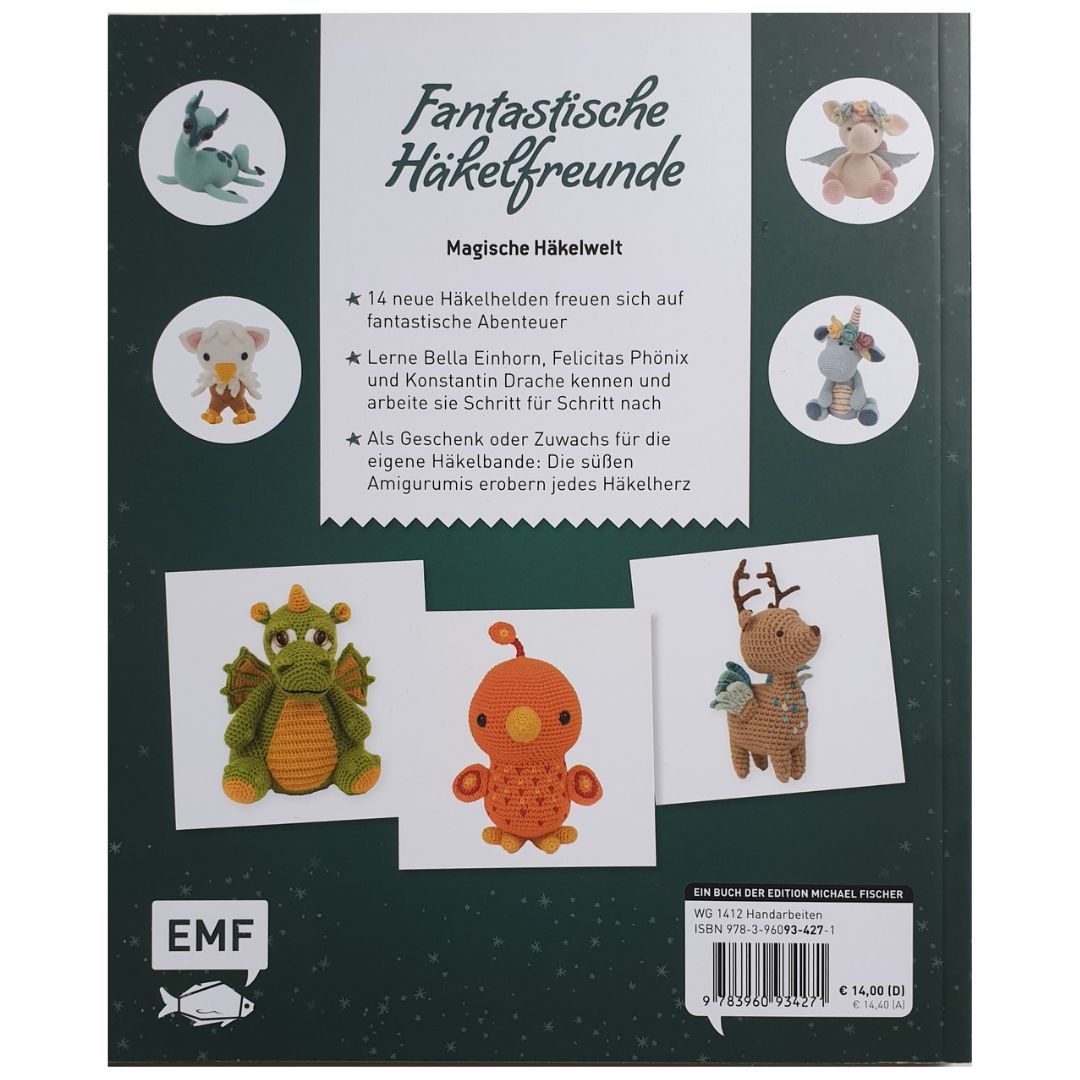 EMF-Buch: Fantastische Häkelfreunde: Einhörner, Drachen und andere Fabelwesen