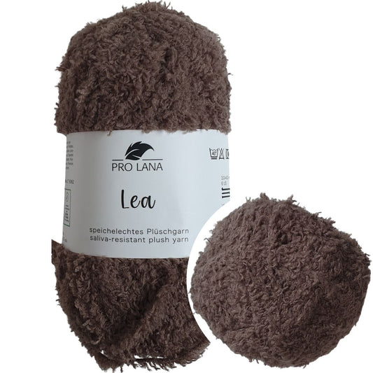 Pro Lana - LEA - 25g/90m - Plüschgarn (speichelecht) - 06 Taupe