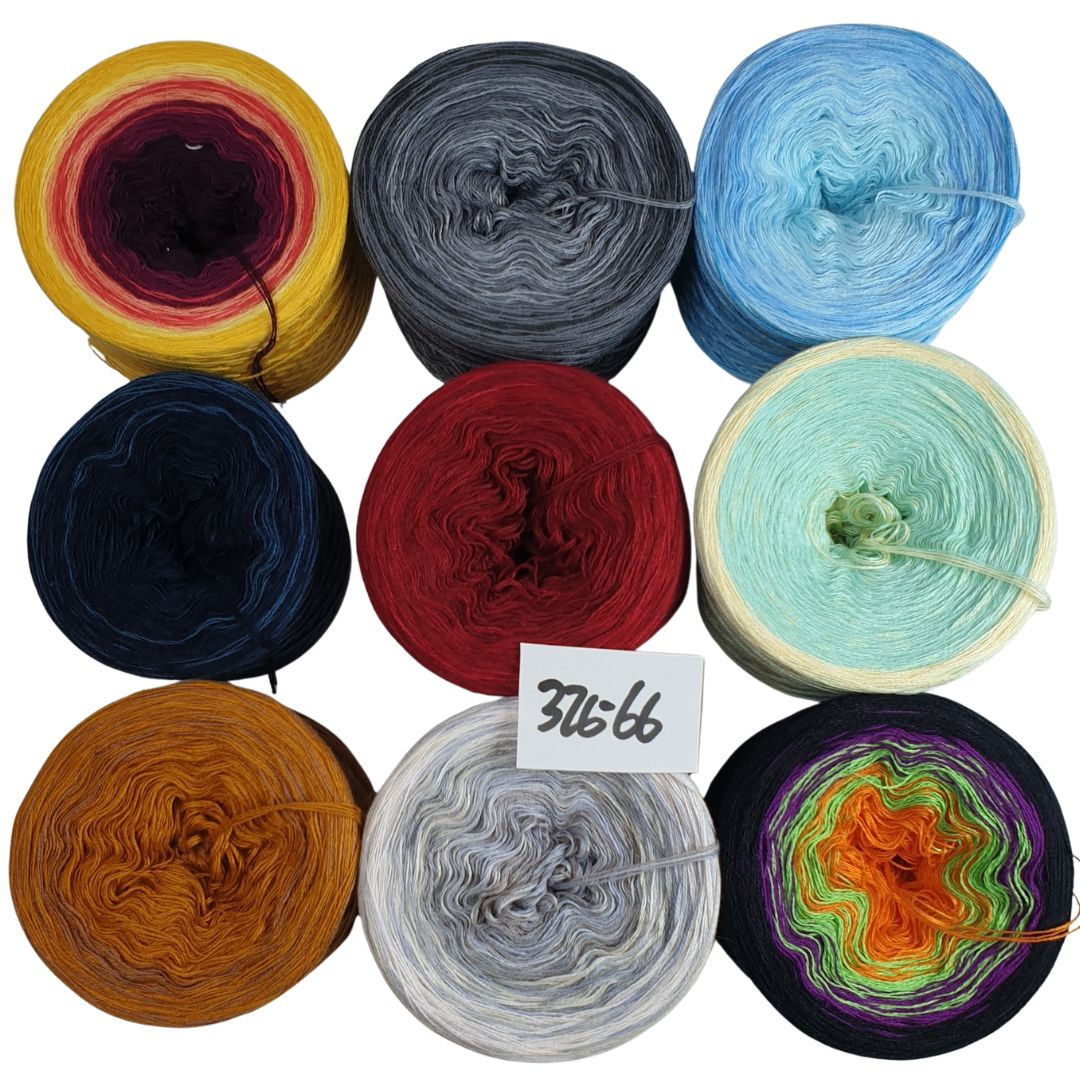 Bobbel-Reste-Paket - (326 - 66 F) - ca. 660g