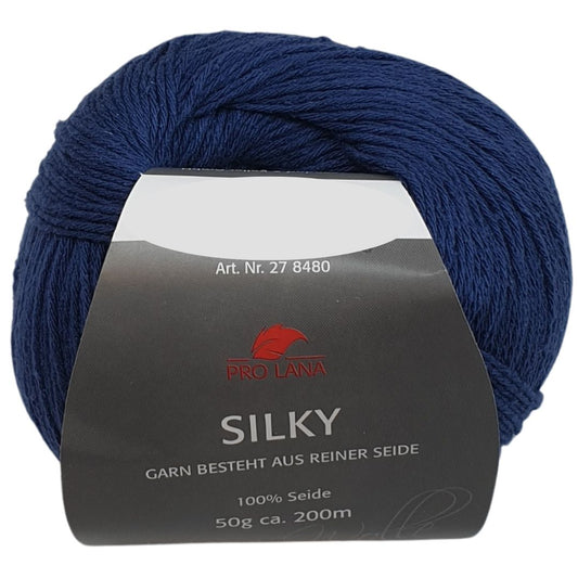 Pro Lana - SILKY - 50 Mitternachtblau