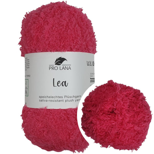 Pro Lana - LEA - 25g/90m - Plüschgarn (speichelecht) - 34 Fuchsia