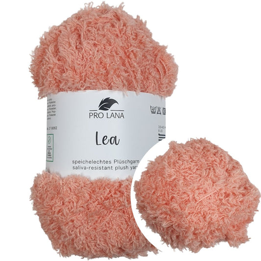 Pro Lana - LEA - 25g/90m - Plüschgarn (speichelecht) - 23 Lachs