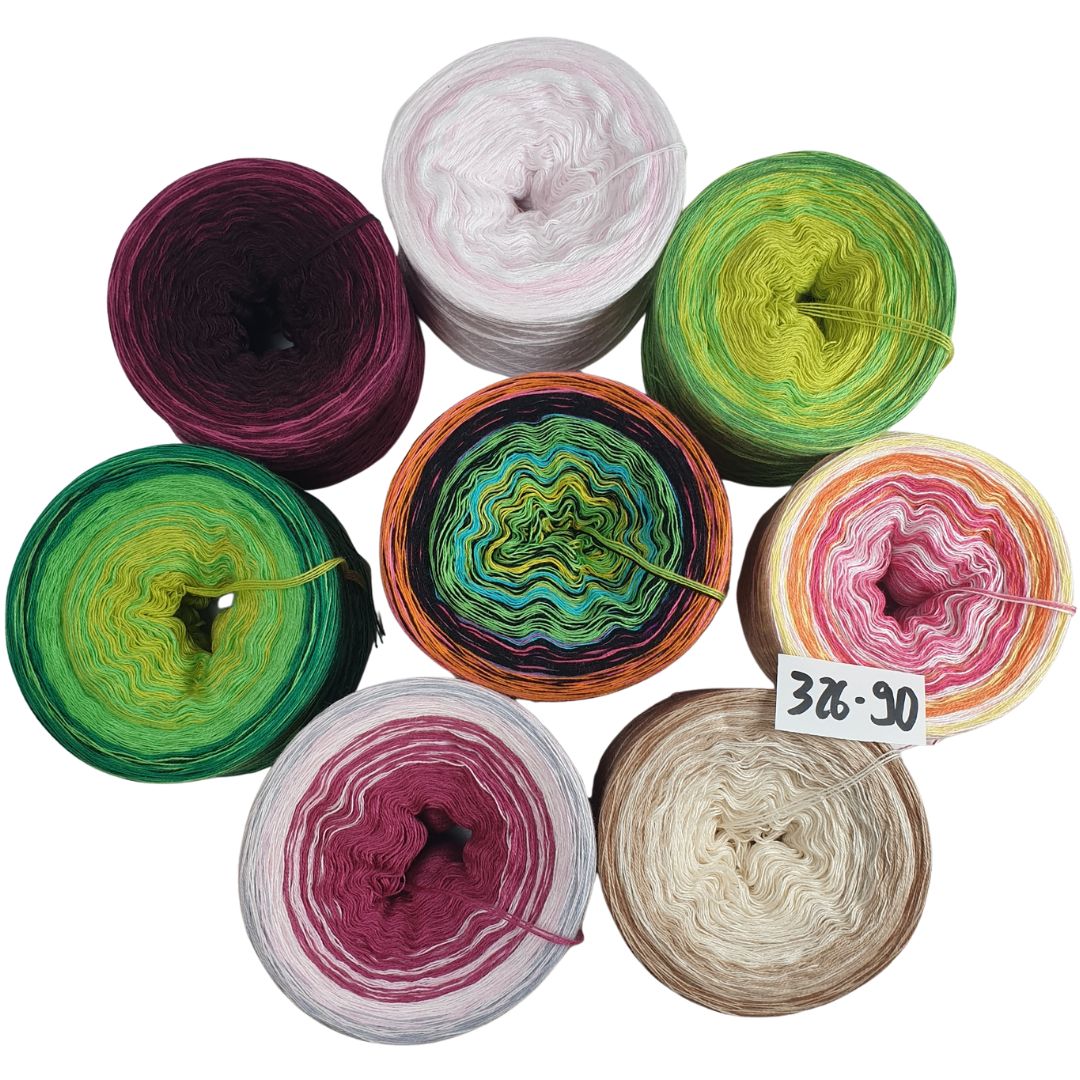 Bobbel-Reste-Paket - (425 - 90 F) - ca. 830g