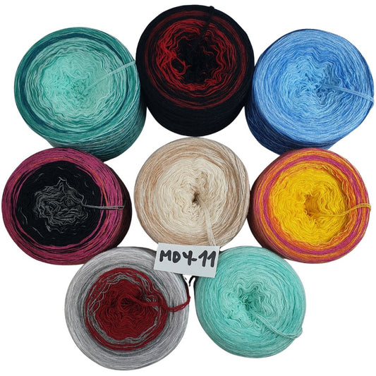 MODAL-Bobbel-Paket - (MD4- 11 F ) - ca. 840g