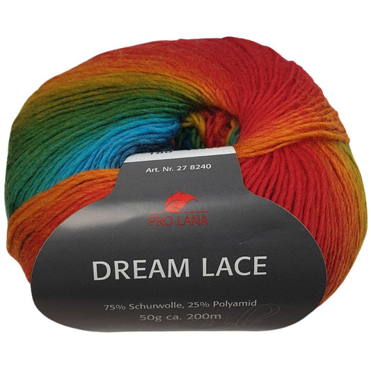 Pro Lana - DREAM LACE - 50g/200m - 180 Bunt