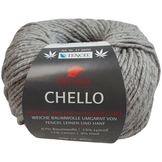 Pro Lana - Chello - 50g/85m - 90 Kiesgrau