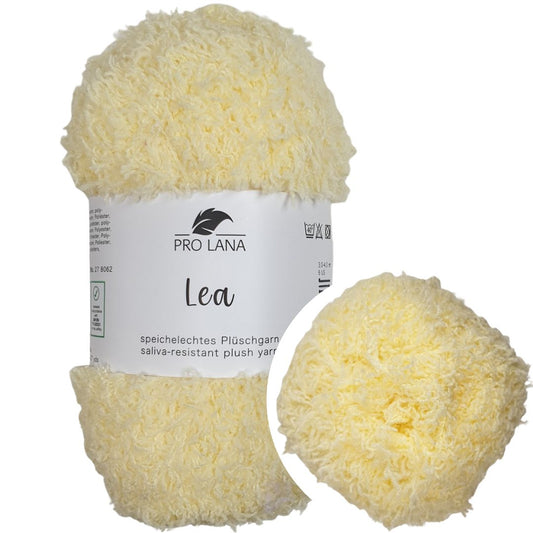 Pro Lana - LEA - 25g/90m - Plüschgarn (speichelecht) - 21 Pastellgelb