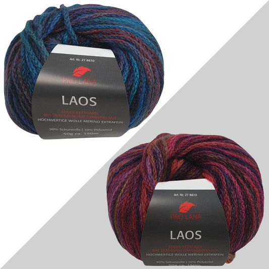 Pro Lana - LAOS - 50g/150m - Kettgarn - 82 oder 85