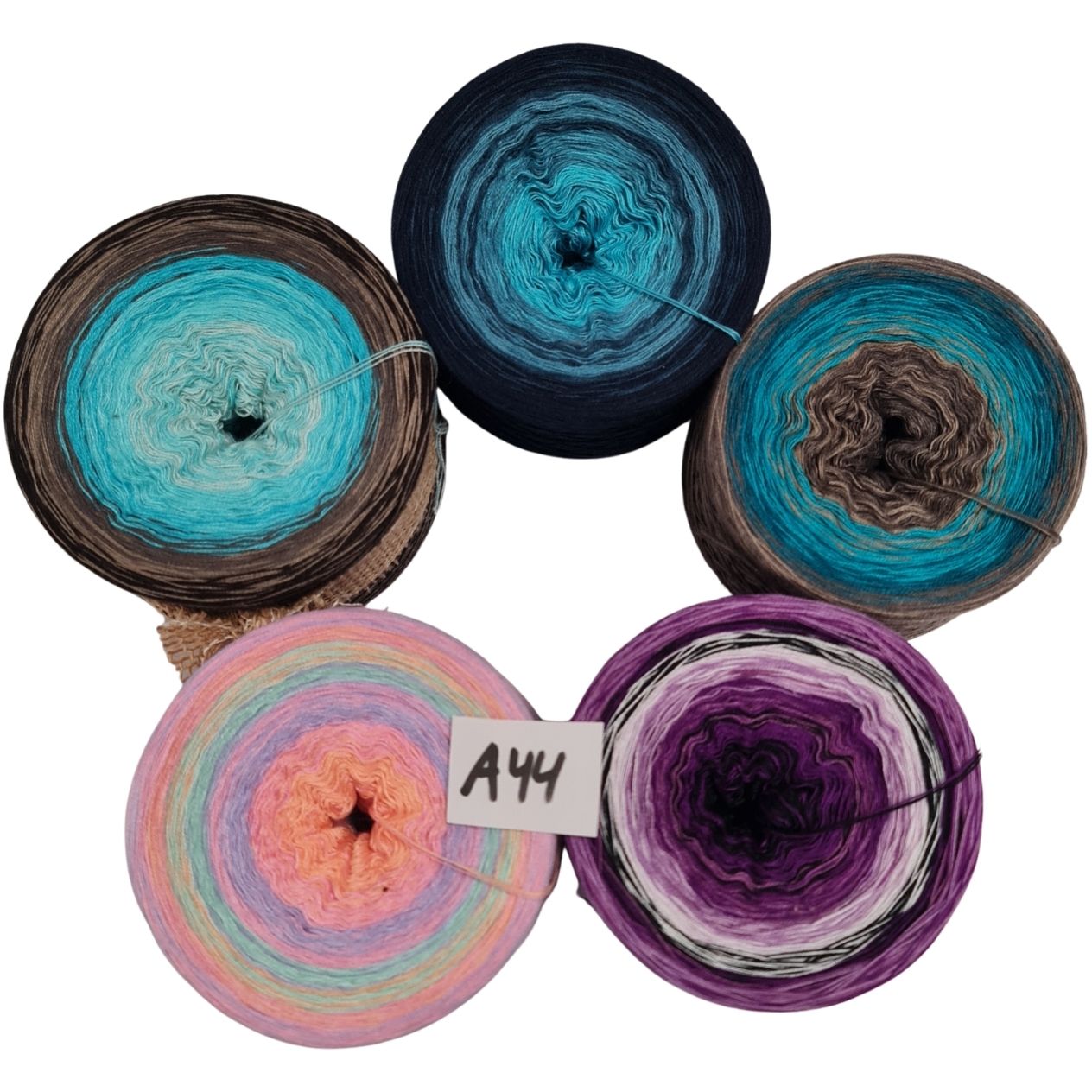Bobbel-Paket - (A 44 ) - 3 fädig - ca. 1030g