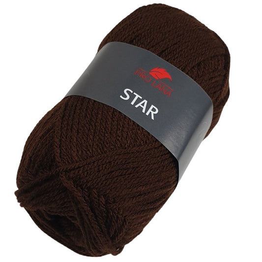 Pro Lana - STAR 50g/135m - 100% Polyacryl - 10 - Braun