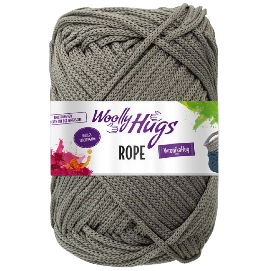 Woolly Hugs - ROPE 200g - 95 Dunkelgrau