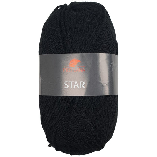 Pro Lana - STAR 50g/135m - 100% Polyacryl - 99 - Schwarz