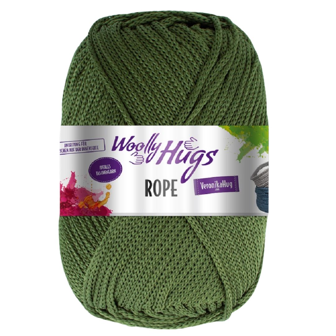 Woolly Hugs - ROPE 200g - 72 Olive