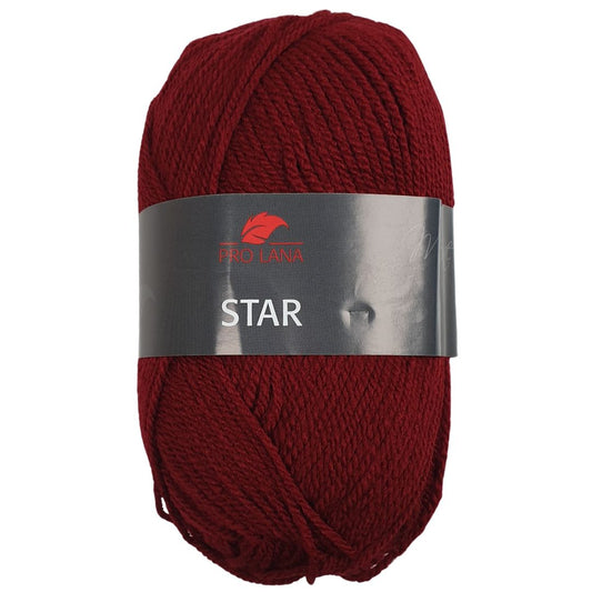 Pro Lana - STAR 50g/135m - 100% Polyacryl - 32 - Dunkel Rot