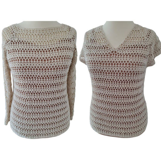 Häkelanleitung - RVO Netzshirt "Sommerbrise"