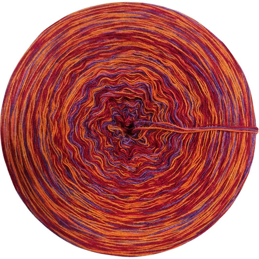MODAL - B30 Rot, Orange, Lila meliert - 1000m - 4 fädig