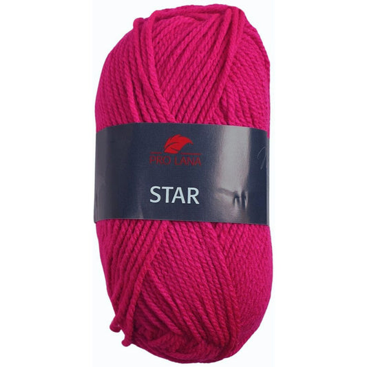 Pro Lana - STAR 50g/135m - 100% Polyacryl - 80 - Neon Pink