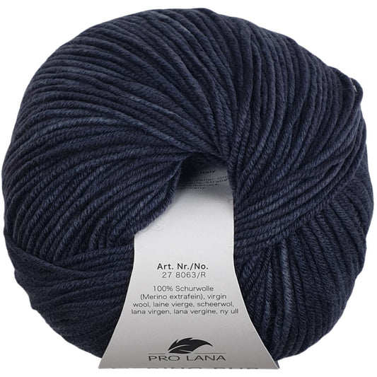 Pro Lana - Merino Pur 125 - RETRO - 50g/125m - 144 Nachtblau