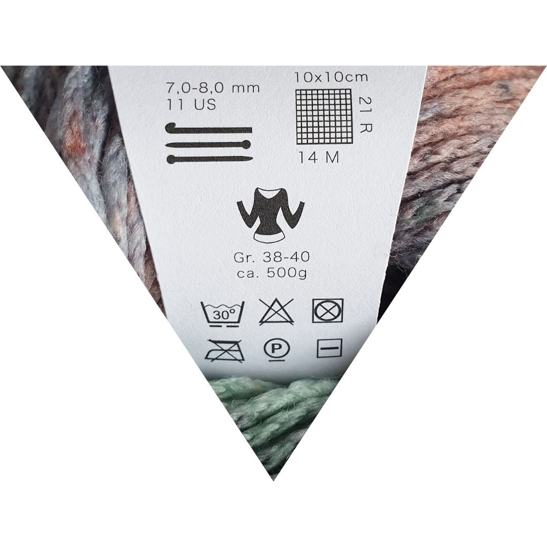 Pro Lana - FANTASIA - 50g/120m - Kettgarn mit Farbverlauf - 183 oder 184