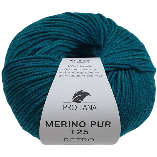 Pro Lana - Merino Pur 125 - RETRO - 50g/125m - 165 Dschungel