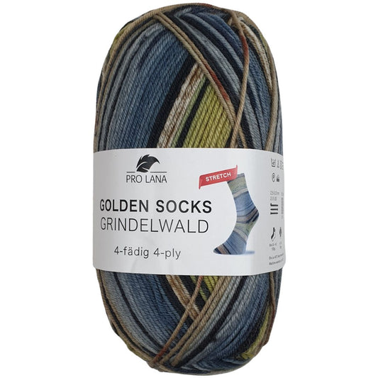 Pro Lana - Golden Socks Grindelwald - 100g/400m (4fädig) - 440.02
