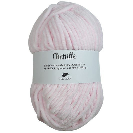 Pro Lana - CHENILLE 100g - 31 pastell rosa