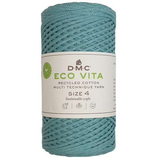 DMC Eco Nova Vita 4 (Einfarbig 250g) - 80% recycelte BW / 20% PES - 083 Jade