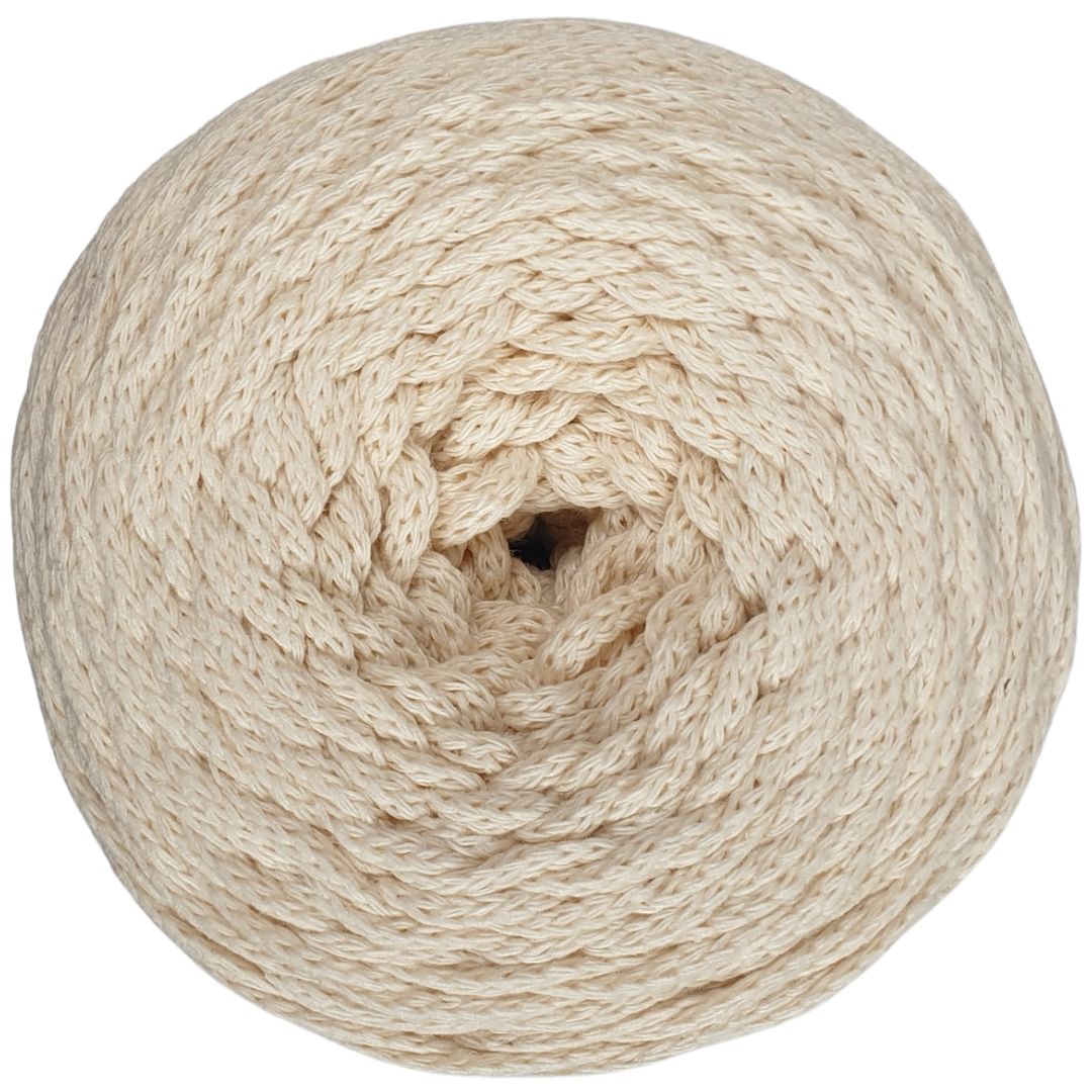 DMC Eco Nova Vita 4 (Einfarbig 250g) - 80% recycelte BW / 20% PES - 01 Creme