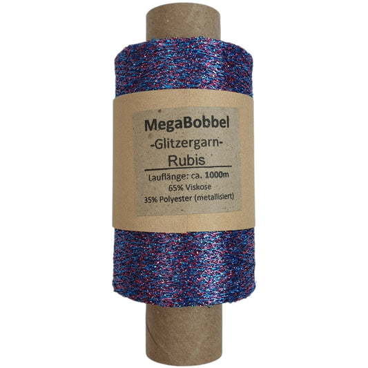 Glitzergarn - Rubis - (BG17) - 1000m