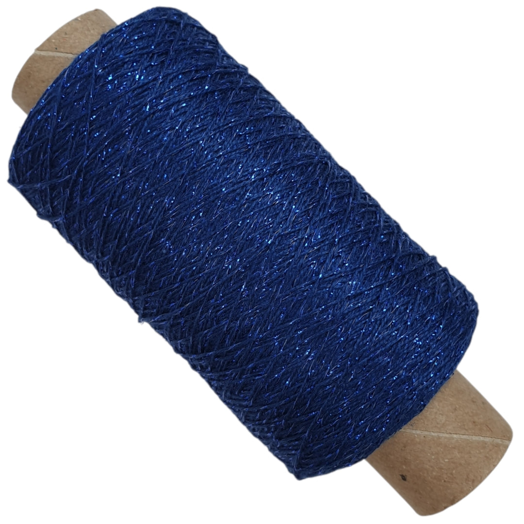 Contessa Lux - Glitzergarn - Atlantik-Blau- (BG47)
