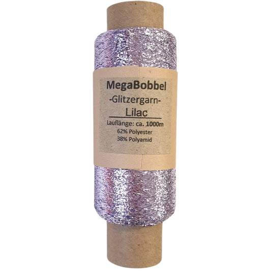 Glitzergarn - Lilac - (BG 28) - 1000m
