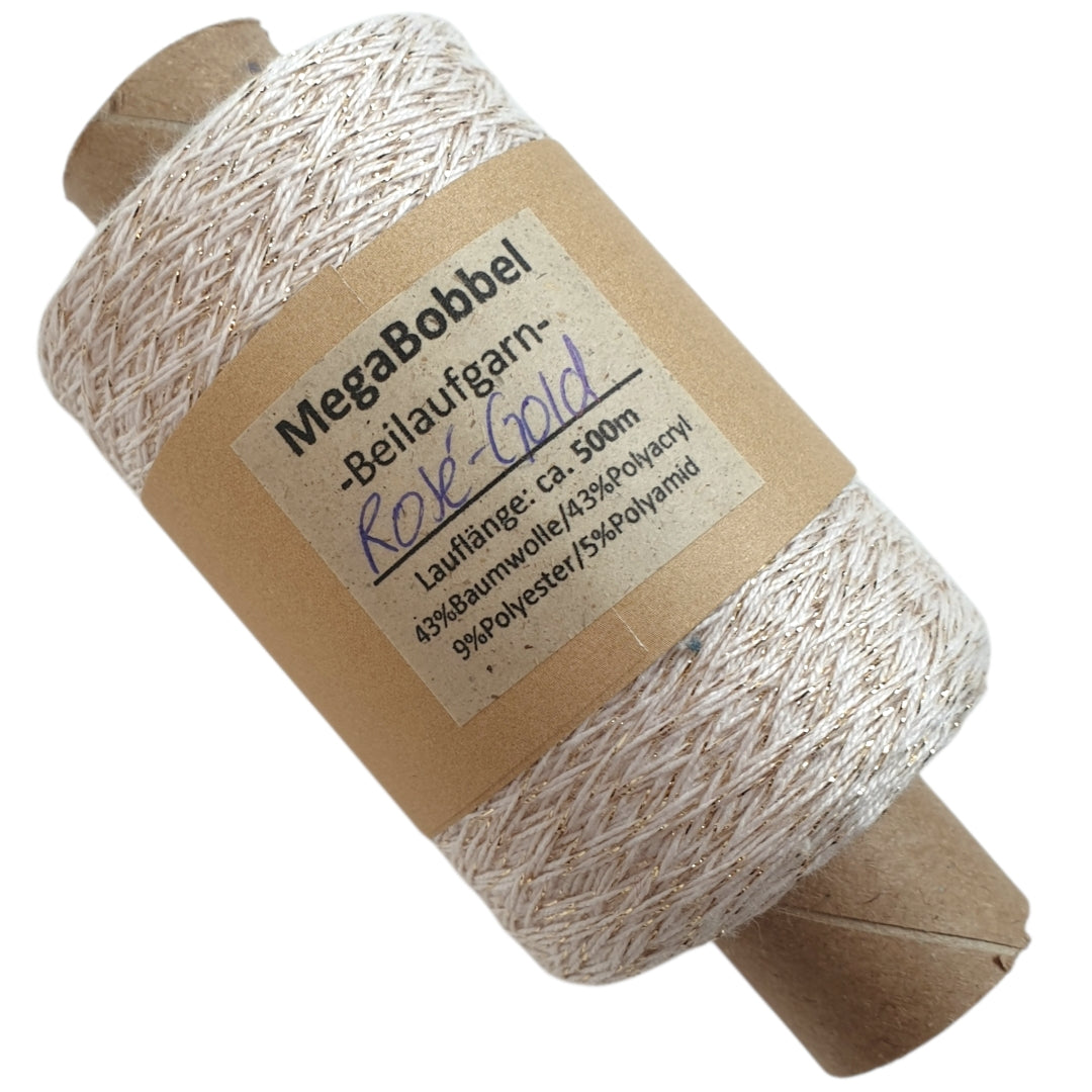 Contessa Lux - Glitzergarn - Rosé-Gold - (BG49)