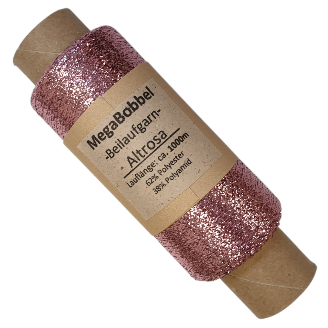 Glitzergarn - Altrosa - (BG64)