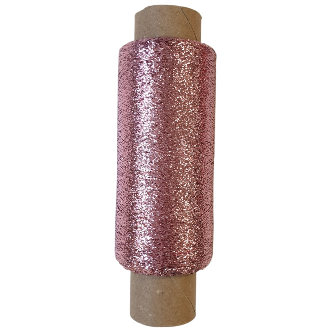 Glitzergarn - Altrosa - (BG64)