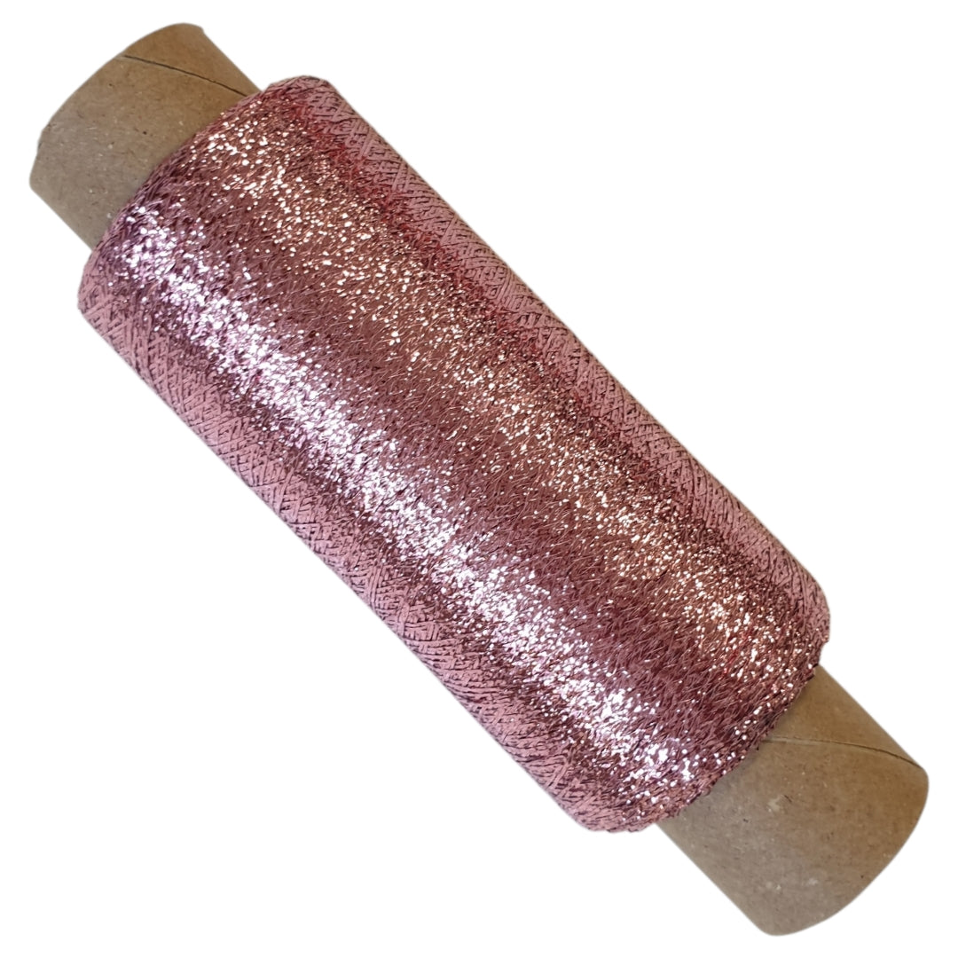 Glitzergarn - Altrosa - (BG64)