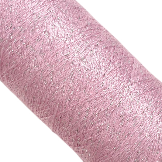 Dianalux - Glitzergarn - Rosa-Sillber (BG59) - 500m