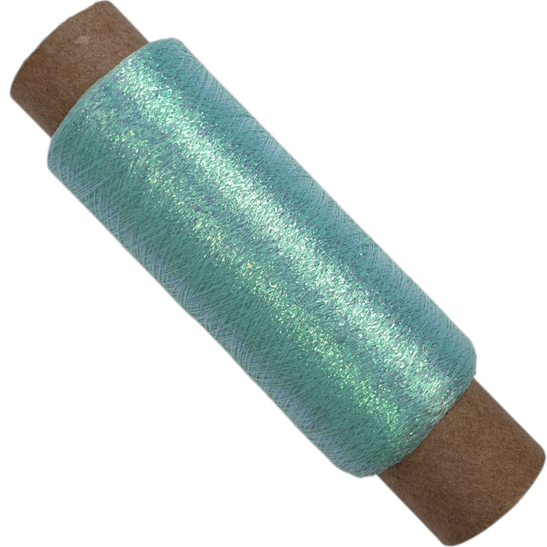 Glitzergarn - Pastell Türkis - (BG65L)