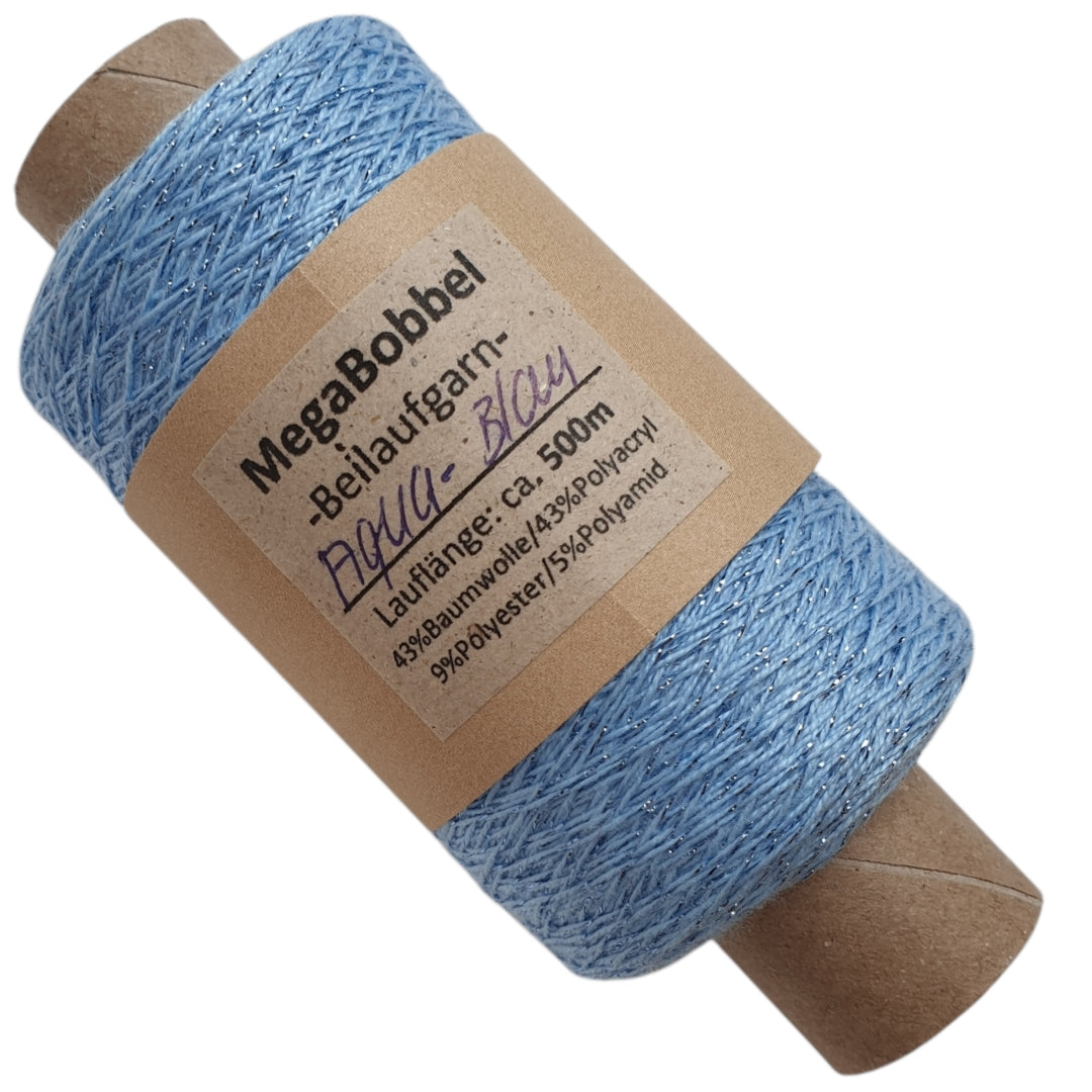Contessa Lux -Glitzergarn - Aqua-Blau- (BG71)