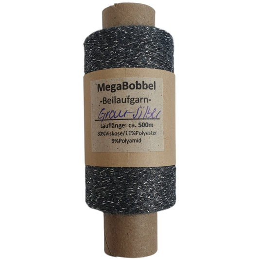 Dianalux - Glitzergarn - Grau-Sillber (BG72R) - 500m