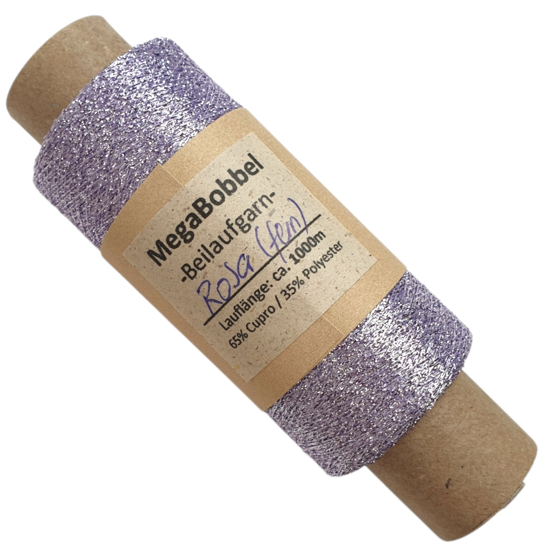 Glitzergarn - Rosa (fein) - (BG75)