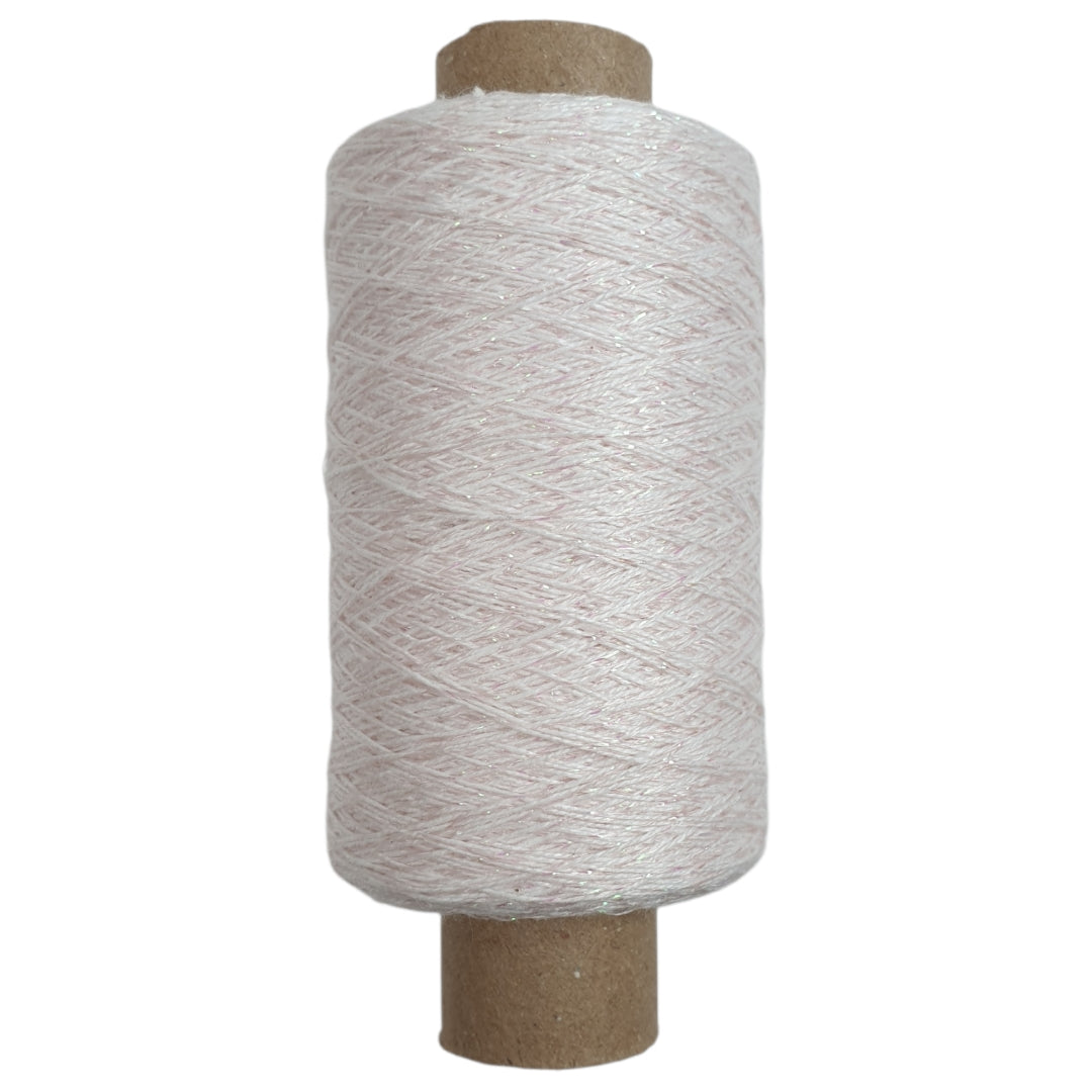 Contessa Lux - Glitzergarn - Pastell Rosa-Irisée - (BG77L)