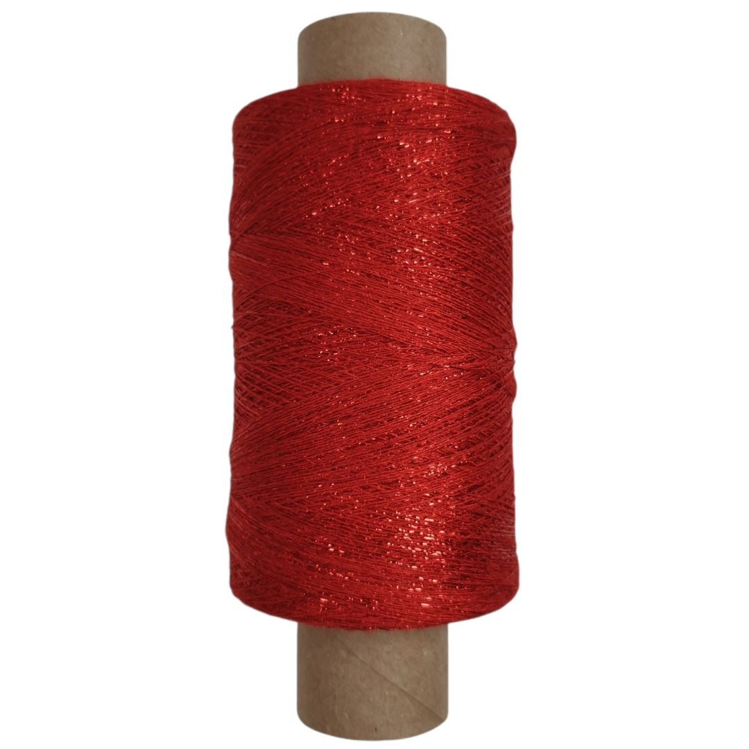 Lunar - Glitzergarn - Dunkelrot-Rot- (BG) - 1000m